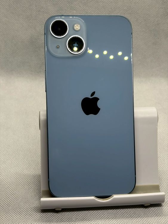 ���Хåƥ꡼84% SIM�ե꡼ iPhone14 128GB �֥롼