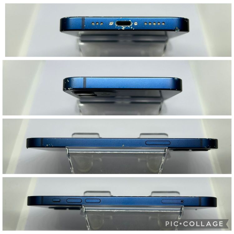 ��SIM�ե꡼ iPhone12  64GB �֥롼 �Хåƥ꡼71%