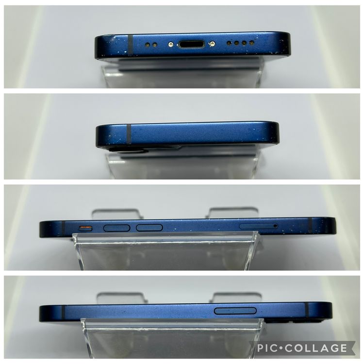 ��SIM�ե꡼ iPhone12mini  128GB �֥롼 �Хåƥ꡼75%