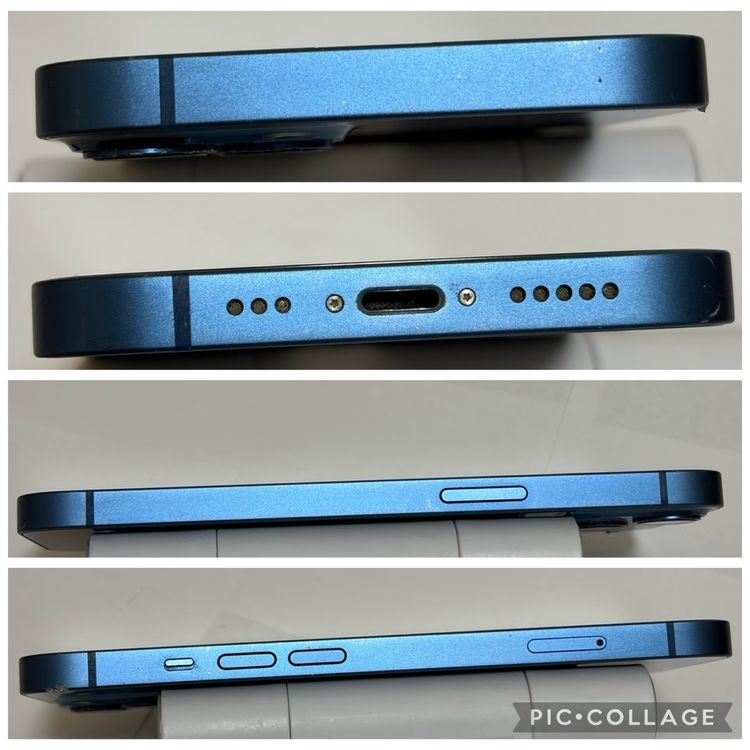 ���Хåƥ꡼89% SIM�ե꡼ iPhone13 128GB �֥롼