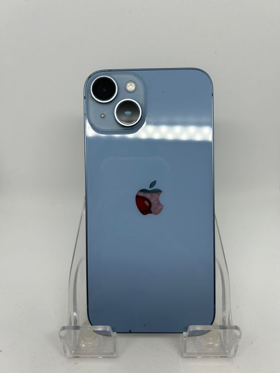 ��SIM�ե꡼ iPhone14  128GB �֥롼 �Хåƥ꡼78%