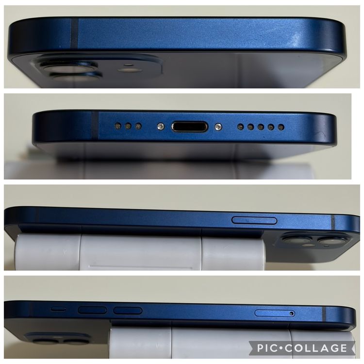 ���Хåƥ꡼85% SIM�ե꡼ iPhone12 64GB �֥롼