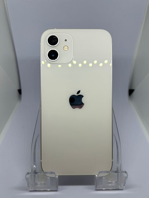 ��SIM�ե꡼ iPhone12  128GB �ۥ磻�� �Хåƥ꡼73%