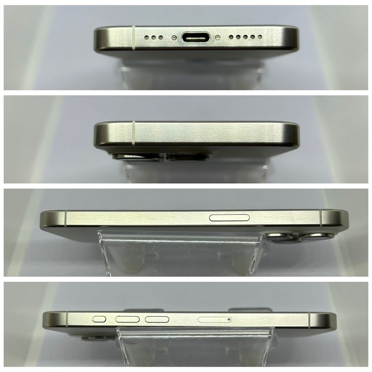 ��SIM�ե꡼ iPhone15Pro 256GB �ۥ磻�ȥ����˥���