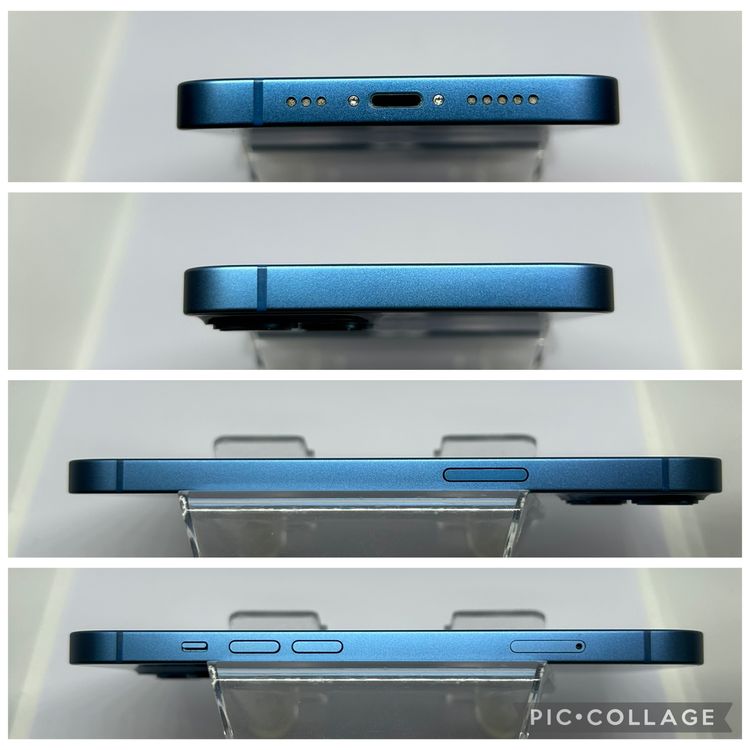 ��SIM�ե꡼ iPhone13  128GB �֥롼 �Хåƥ꡼77%
