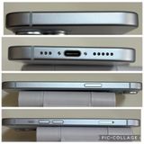 ���Хåƥ꡼86% SIM�ե꡼ iPhone15 128GB �֥롼