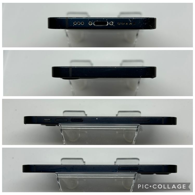 ���ϥԥͥ��ͥå� SIM�ե꡼ iPhone12  128GB �֥�å� �Хåƥ꡼77%