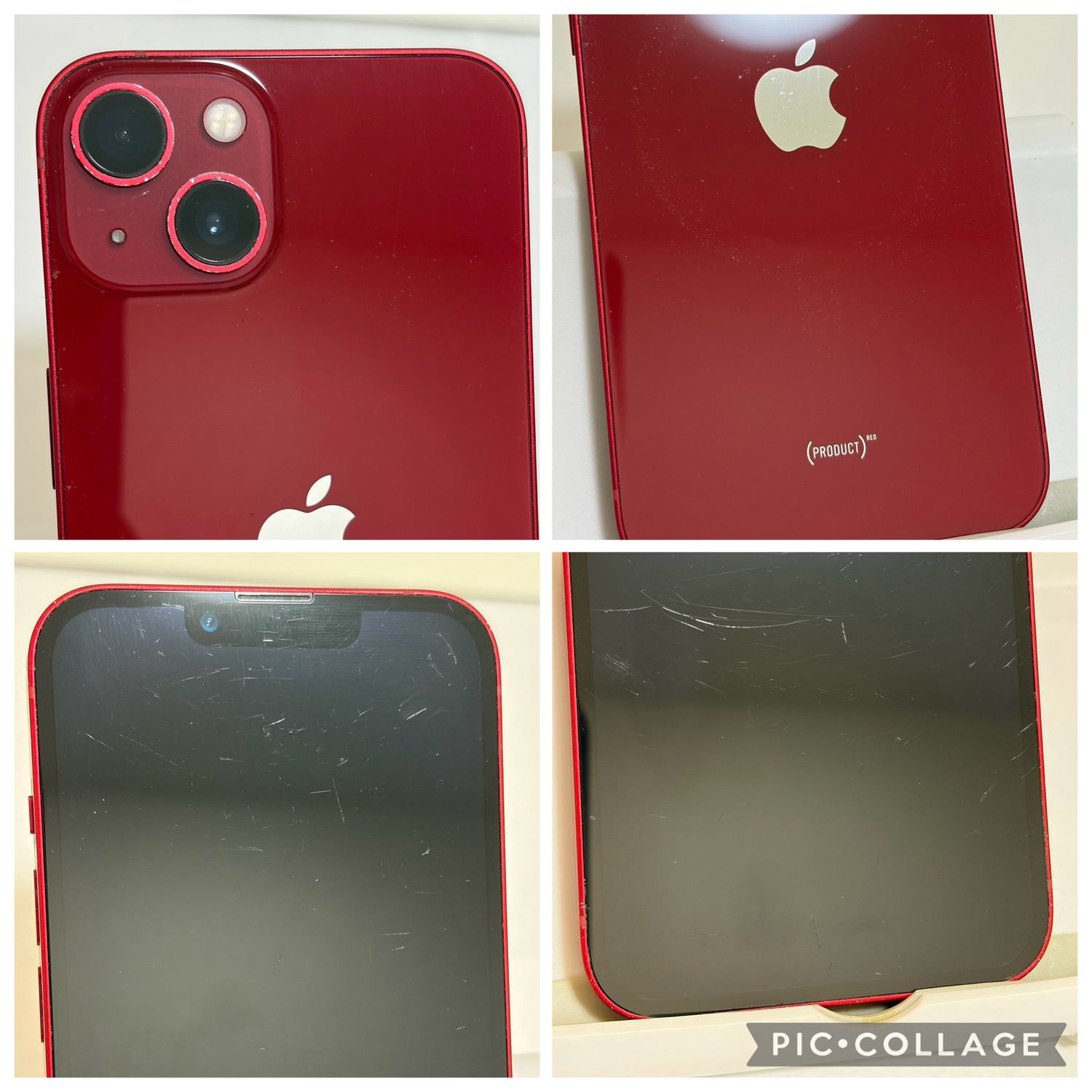 ムスビー｜○バッテリー100% SIMフリー iPhone13 128GB レッド