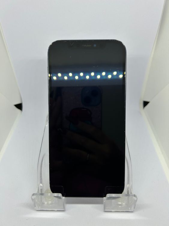 ��SIM�ե꡼ iPhone12  128GB �֥�å� �Хåƥ꡼80%