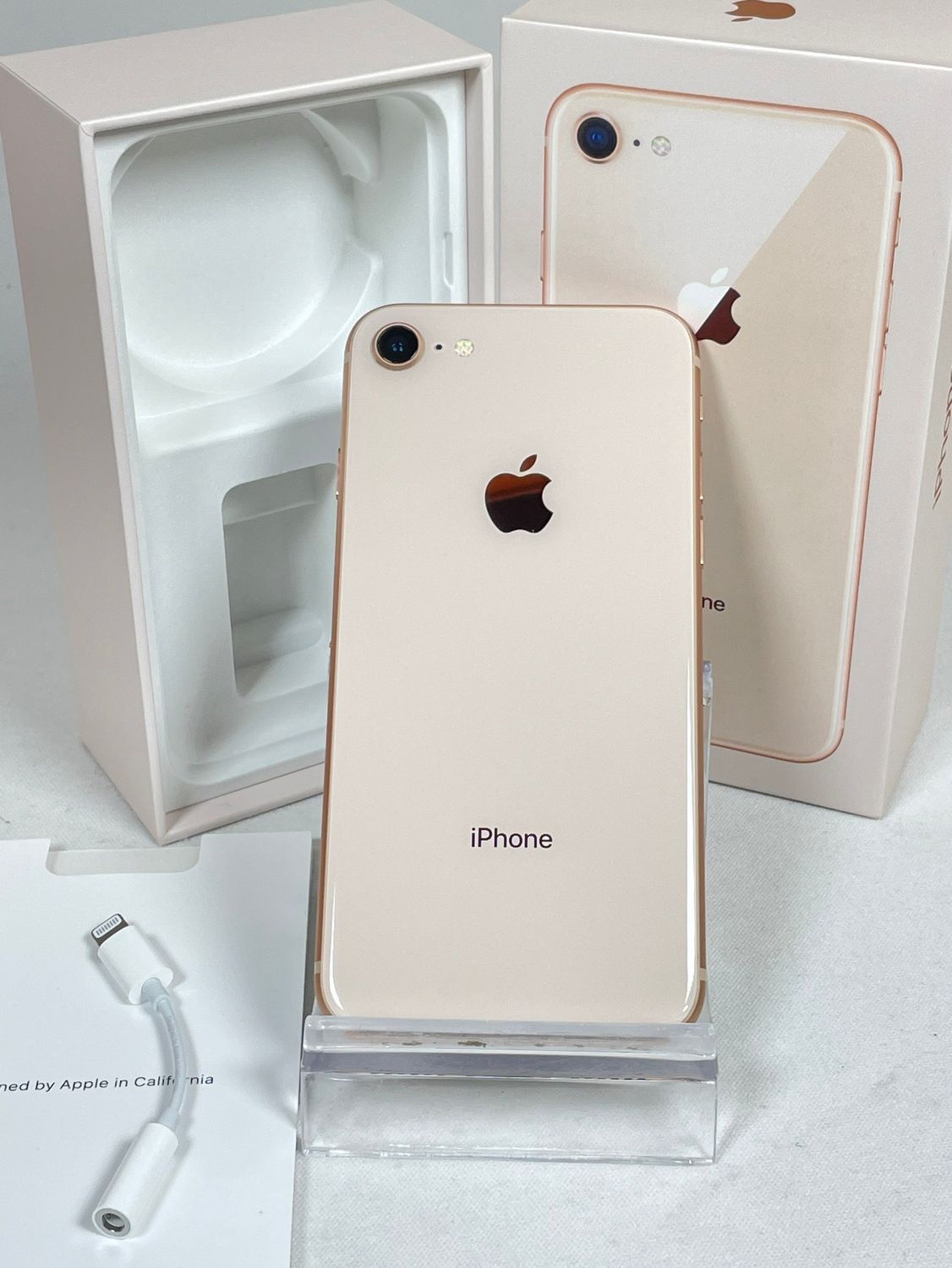 ムスビー｜○ハピネスネットSIMフリーiPhone8 ゴールド 256GB 送料無料