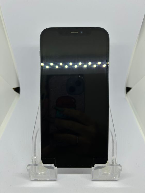 ��SIM�ե꡼ iPhone12  128GB �֥�å� �Хåƥ꡼76%