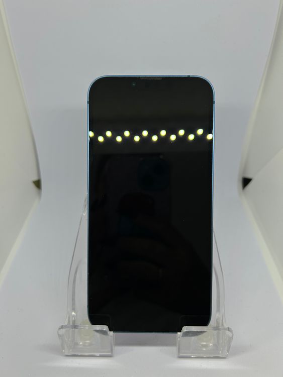 ��SIM�ե꡼ iPhone13  256GB �֥롼 �Хåƥ꡼74%