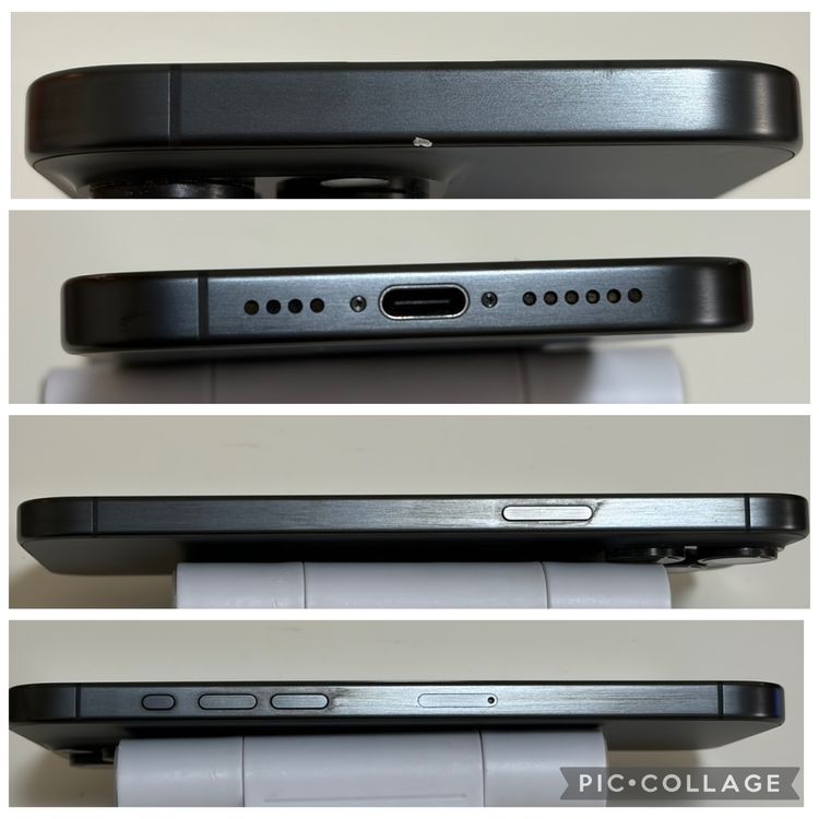 ���Хåƥ꡼85% SIM�ե꡼ iPhone15ProMax 256GB �֥�å������˥���