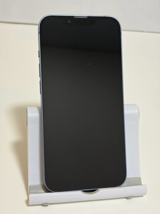 ���Хåƥ꡼88% SIM�ե꡼ iPhone14 128GB �֥롼