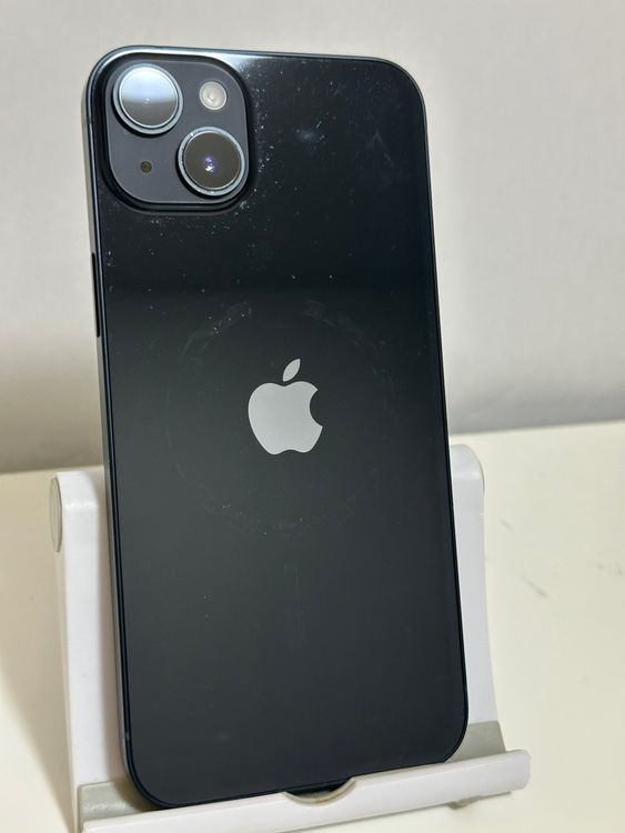 ���Хåƥ꡼80% SIM�ե꡼ iPhone14Plus 128GB �ߥåɥʥ���