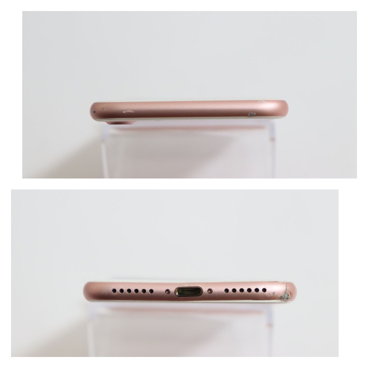 82 iPhone7 ローズゴールド SIMフリー 美品 バッテリー100% ムスビー｜iPhone7 ゴールド 128GB SIMフリー バッテリー100