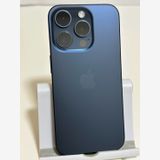 ○バッテリー87% SIMフリー iPhone15Pro 128GB ブルーチタニウム