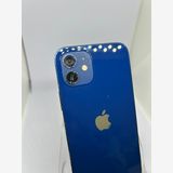 ��SIM�ե꡼ iPhone12  128GB �֥롼 �Хåƥ꡼75%