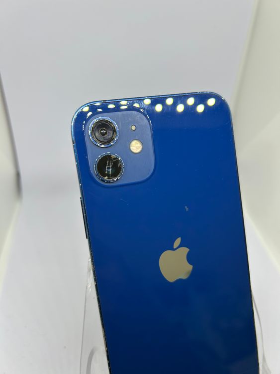 ��SIM�ե꡼ iPhone12  128GB �֥롼 �Хåƥ꡼75%