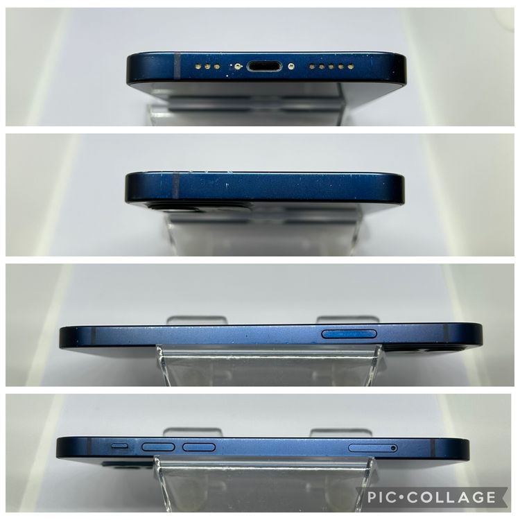 ��SIM�ե꡼ iPhone12  256GB �֥롼 �Хåƥ꡼79%