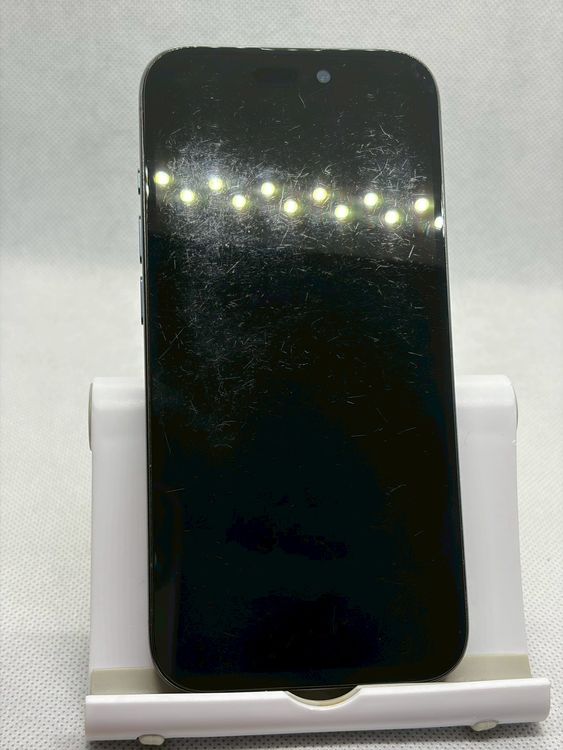 ��SIM�ե꡼ iPhone15Pro 128GB �֥�å������˥��� �Хåƥ꡼84%