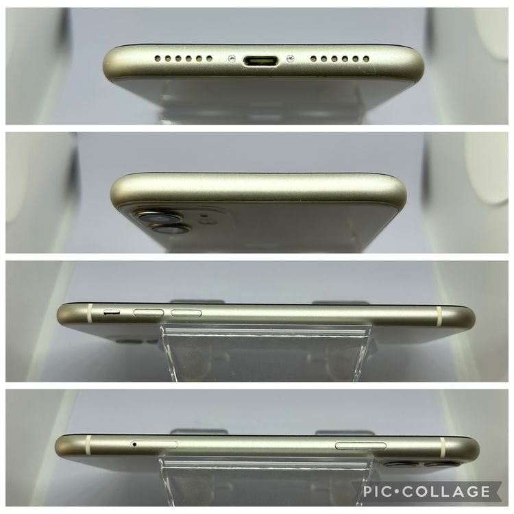 ��SIM�ե꡼ iPhone11  128GB �ۥ磻�� �Хåƥ꡼73%