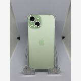 ○SIMフリー iPhone15 256GB グリーン