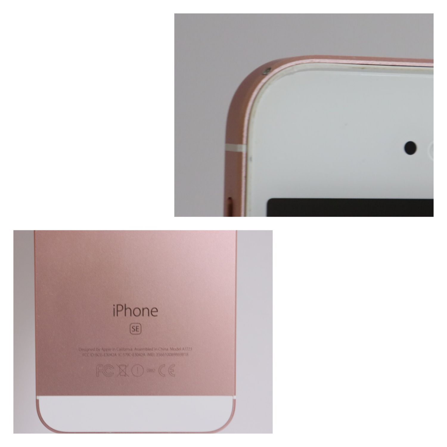 沸騰ブラドン iPhoneSE 新品バッテリー434 SIMフリー 32GB ローズゴールド スマートフォン本体