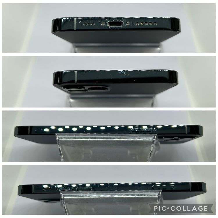 ��SIM�ե꡼ iPhone12Pro  128GB �ѥ��ե��å��֥롼 �Хåƥ꡼76%