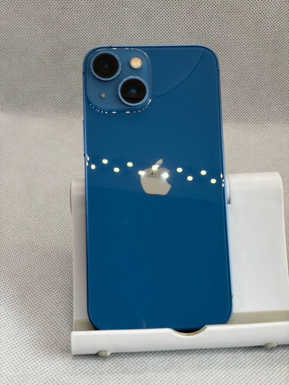 ���Хåƥ꡼100% SIM�ե꡼ iPhone13mini 128GB �֥롼