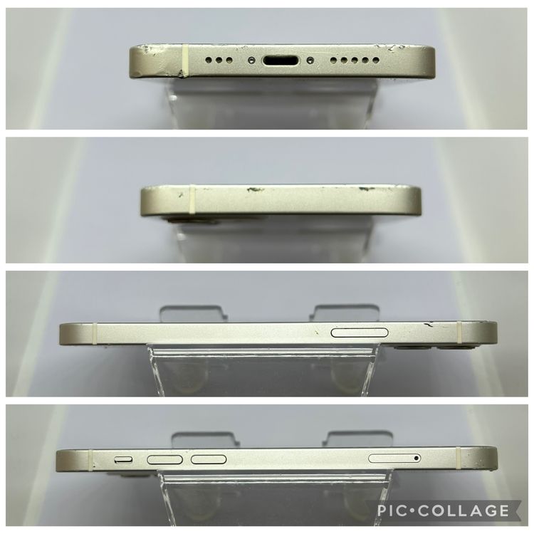 ��SIM�ե꡼ iPhone12  128GB �ۥ磻�� �Хåƥ꡼77%