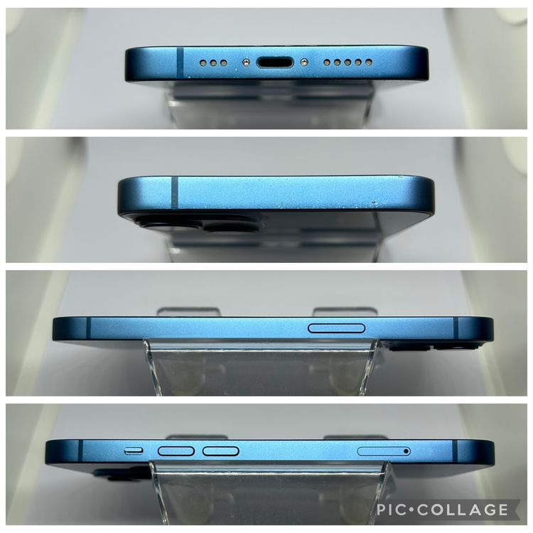 ��SIM�ե꡼ iPhone13  256GB �֥롼 �Хåƥ꡼65%