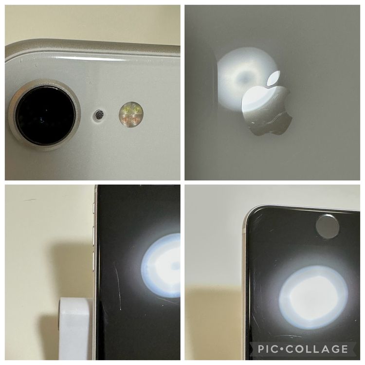 ���Хåƥ꡼80% SIM�ե꡼ iPhoneSE ��2���� 64GB �ۥ磻��