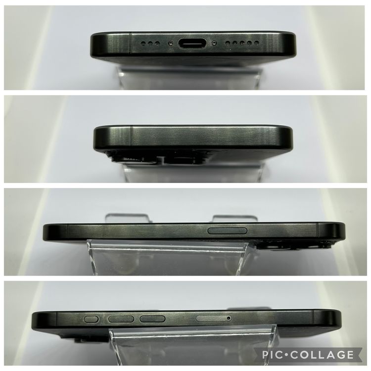 ��SIM�ե꡼ iPhone15Pro  1TB �֥�å������˥��� �Хåƥ꡼85%
