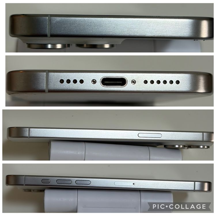 ���Хåƥ꡼89% SIM�ե꡼ iPhone15ProMax 512GB �ۥ磻�ȥ����˥���