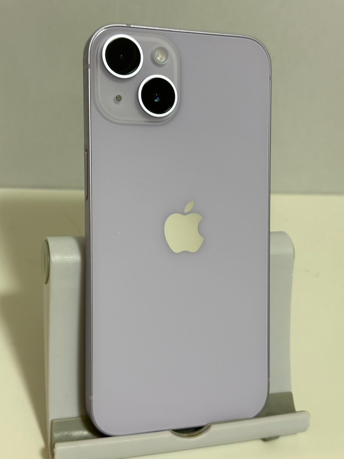 iPhone14 128GB バッテリー85% 美品✳︎ ムスビー｜○バッテリー85% SIMフリー iPhone14 128GB パープル