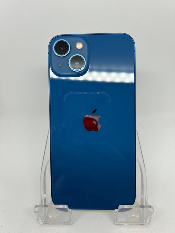 ��SIM�ե꡼ iPhone13  128GB �֥롼 �Хåƥ꡼68%