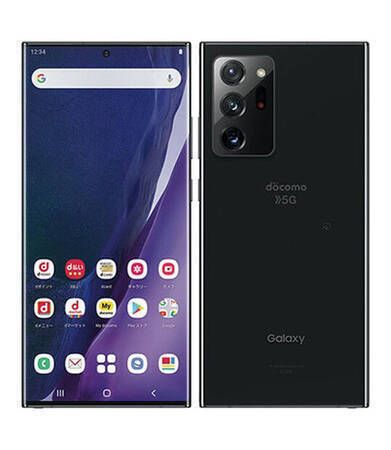 ムスビー｜新品同様 docomo Galaxy Note20 Ultra 5G ブラック 送料無料 