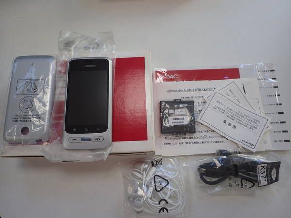 ̤���� docomo optimus L-04C ����С�