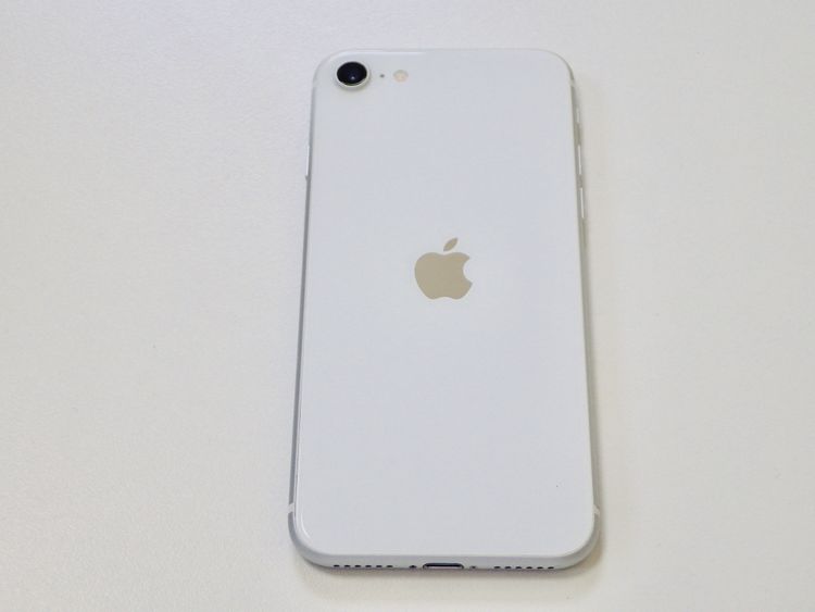 ムスビー｜超美品 SIMフリー iPhoneSE2 64GB ホワイト 電池85% 送料