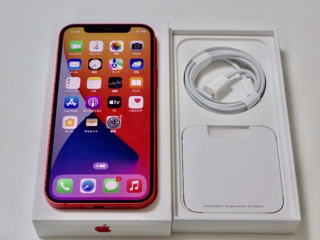 ムスビー｜超美品 SIMフリー iPhone12 128GB レッド 電池86