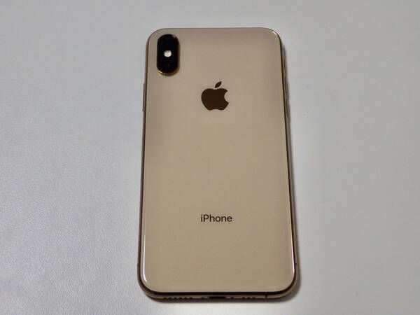 ムスビー｜超美品 SIMフリー iPhoneXS 64GB ゴールド 送料無料【iPhone 