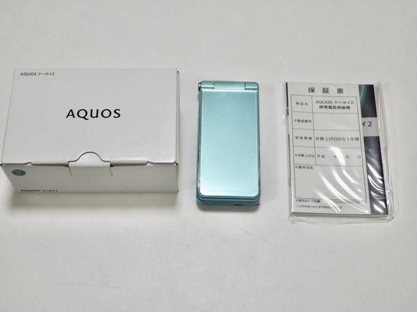 ムスビー｜新品未使用 SoftBank AQUOS ケータイ2 601SH ライトグリーン 