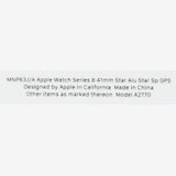 ����꡼��Х����Apple Watch Series 8 GPS��ǥ� 41mm �������饤��