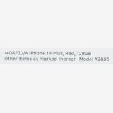 ꡼Х̤ iPhone 14 Plus å 128GB SIMե꡼