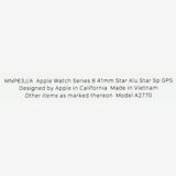 ����꡼��Х����Apple Watch Series 8 GPS��ǥ� 41mm �������饤��