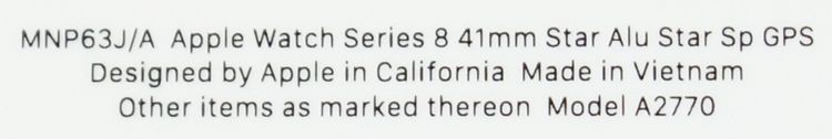 ����꡼��Х����Apple Watch Series 8 GPS��ǥ� 41mm �������饤��