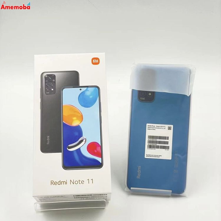 Redmi Note 11 64GB �ȥ磻�饤�ȥ֥롼 2201117TL ���ɥ���SIM�ե꡼