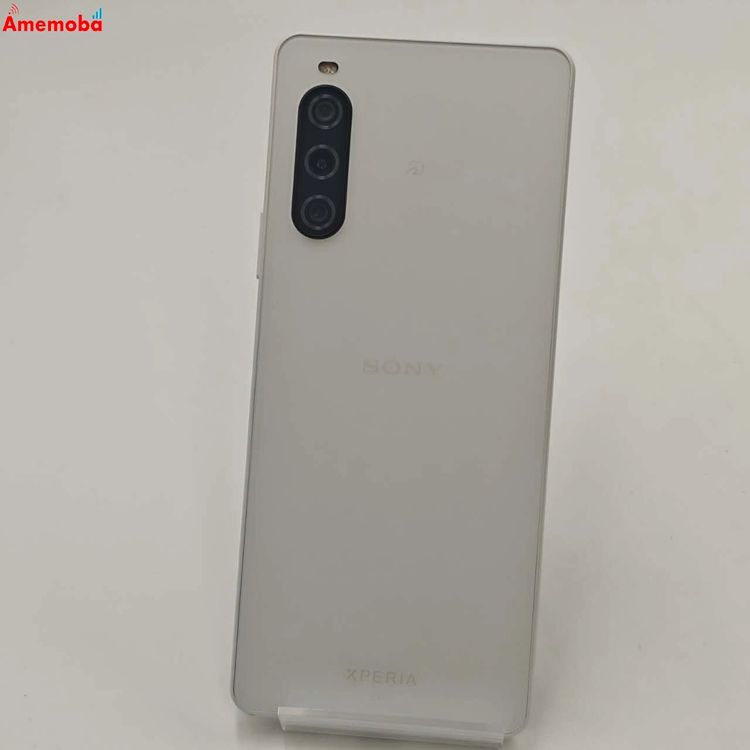 ��®ȯ��Xperia 10 V 128GB �ۥ磻�� SOG11 AU��SIM�ե꡼