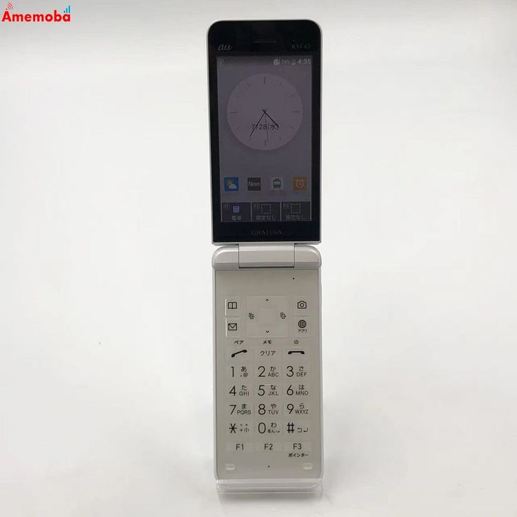 ��®ȯ��GRATINA KYF42 ** �ۥ磻�� AU��SIM�ե꡼ ������